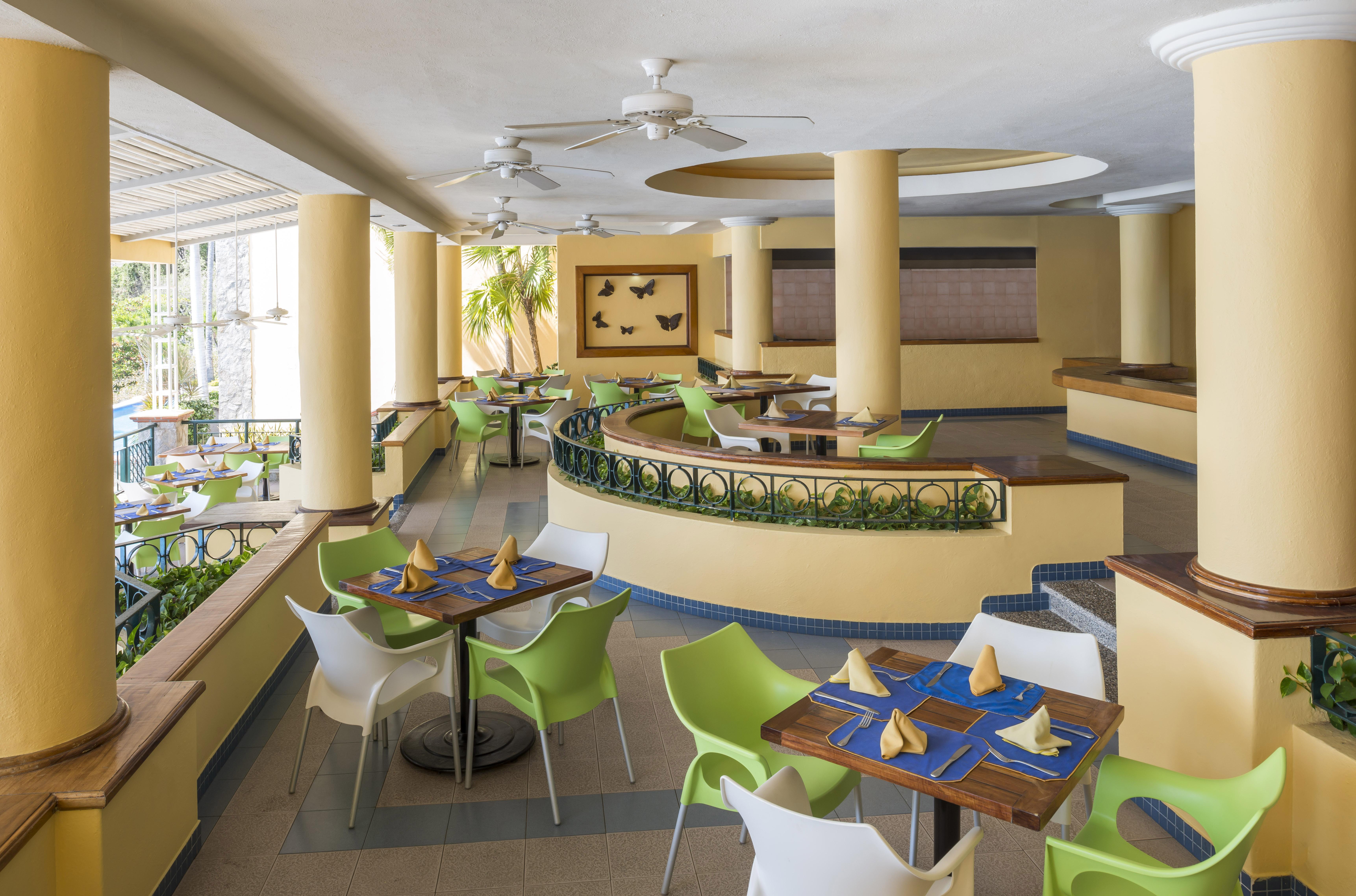 Hotel Camino Real Acapulco Diamante Esterno foto The restaurant