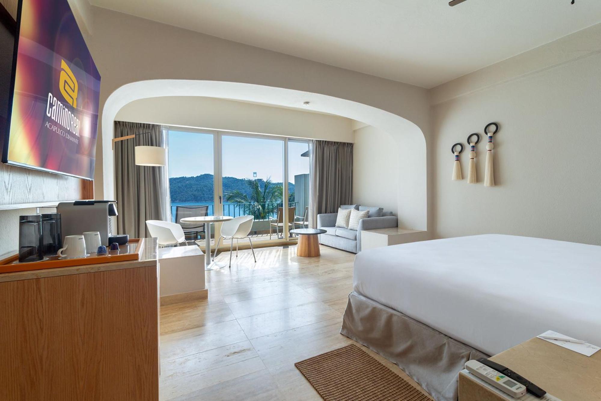 Hotel Camino Real Acapulco Diamante Esterno foto Deluxe Ocean View Room